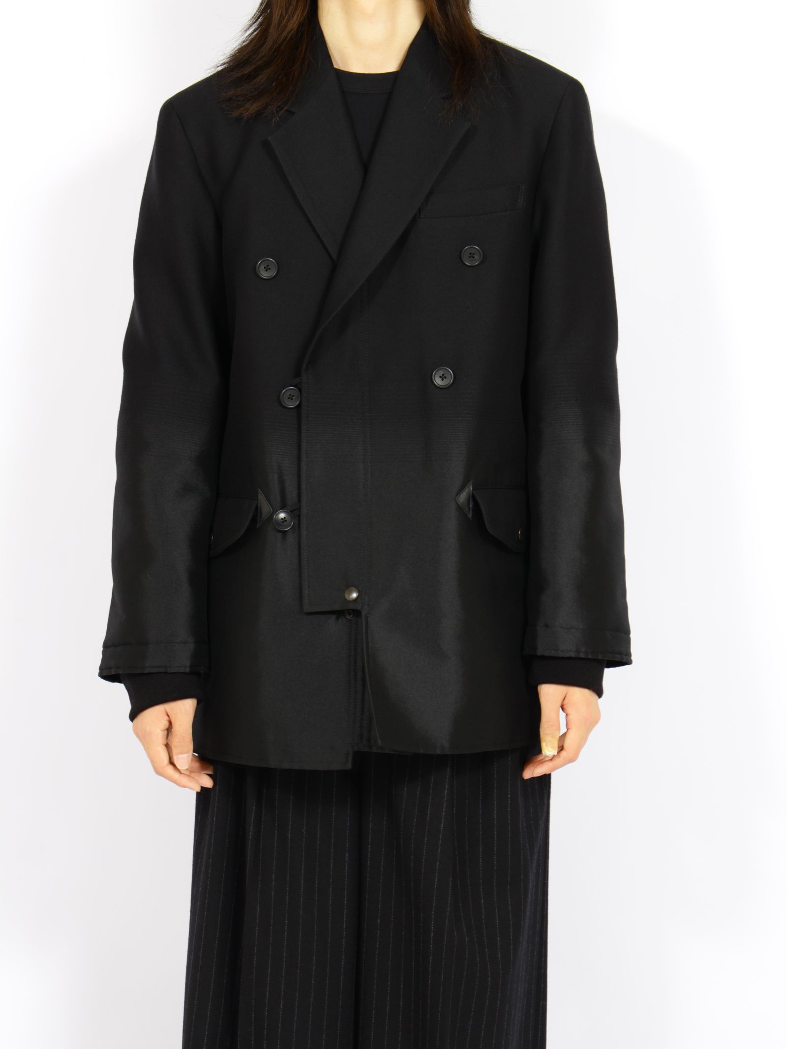 【26AW】テーラード エヌ スリービー ジャケット / TAILORED N-3B JACKET / ブラック