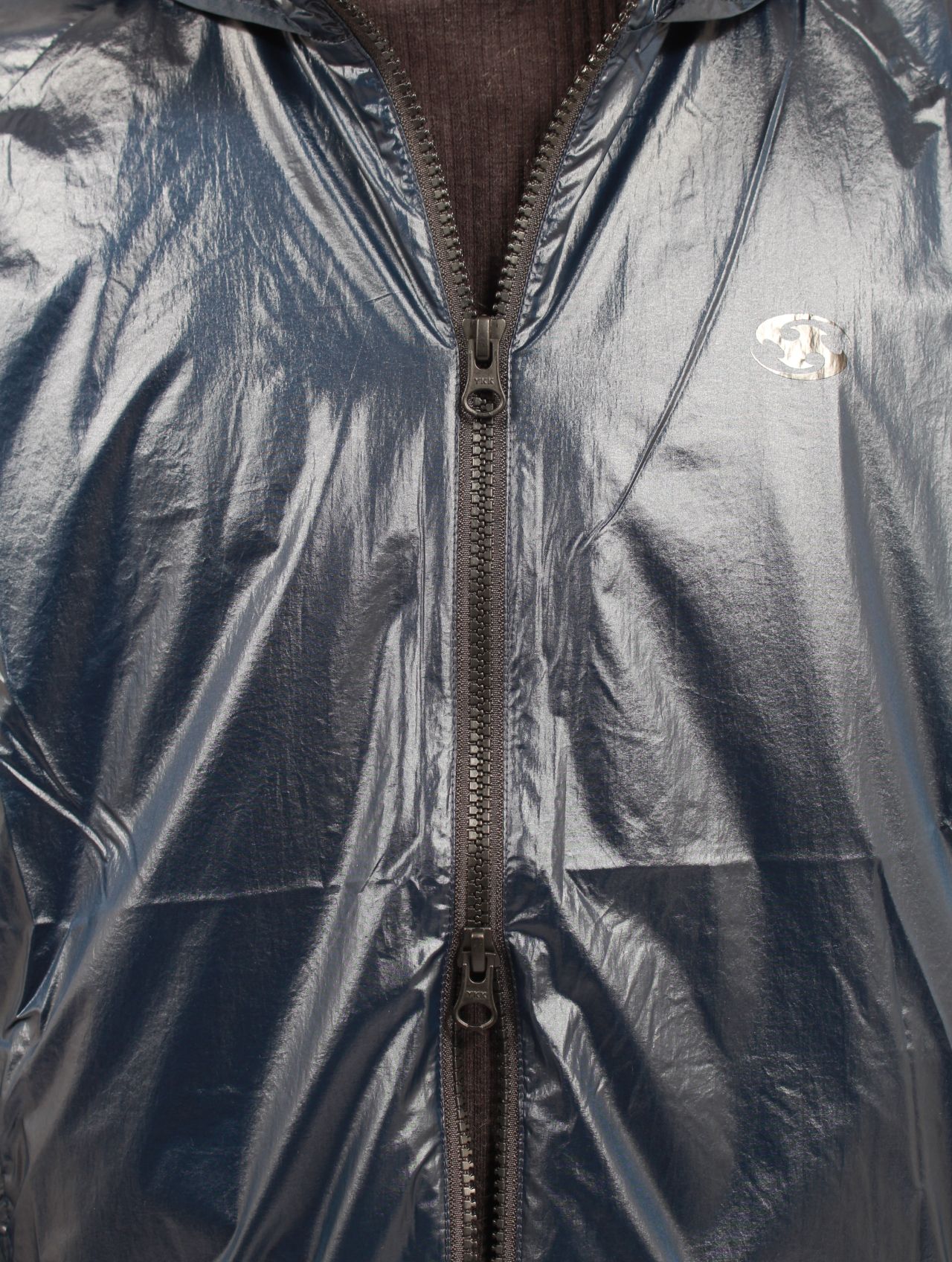 【25AW】シャイニーナイロン ラスター ジャケット / LUSTER JACKET / ネイビー