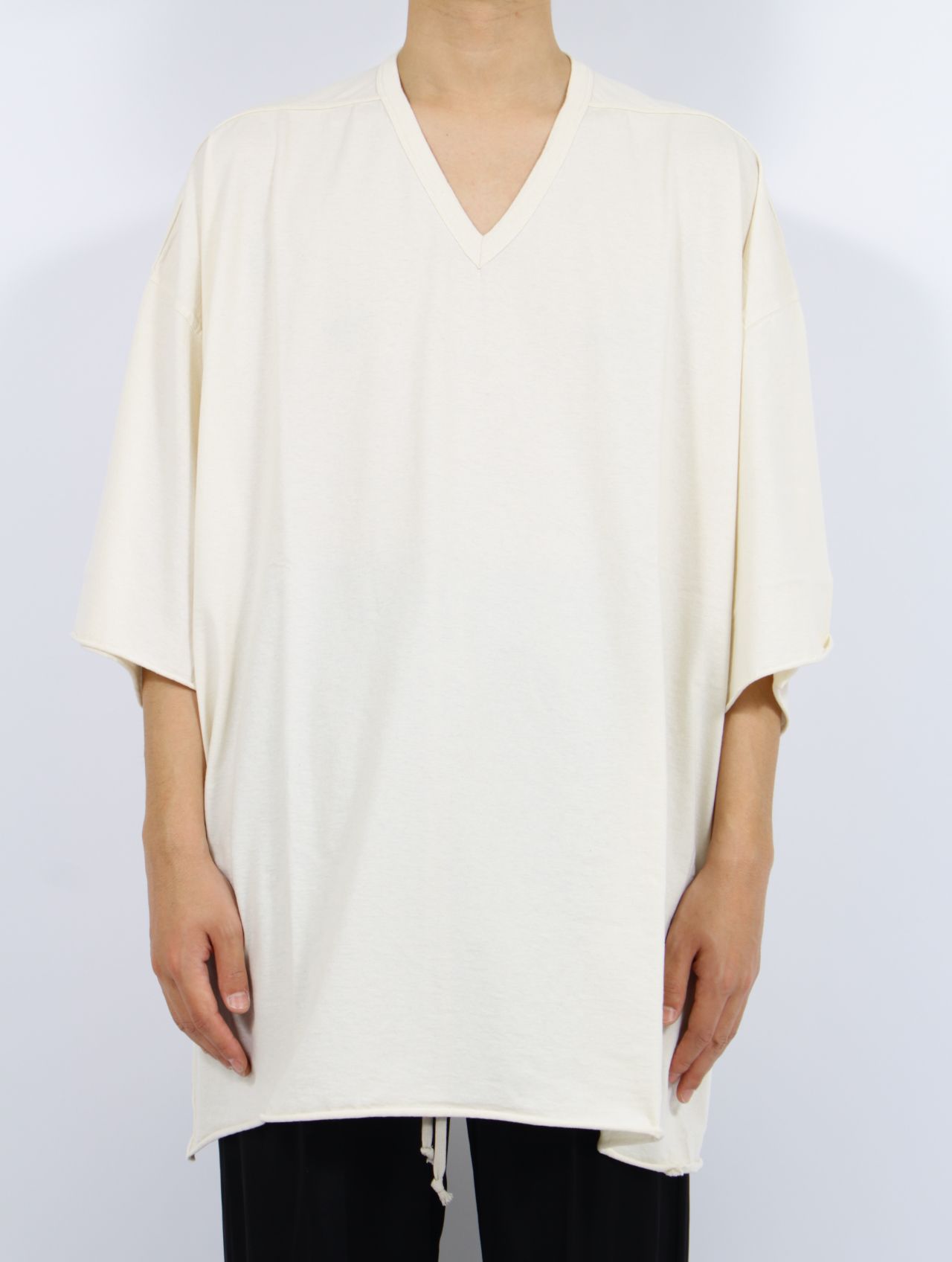 【25SS】Vネック トミー Tシャツ / V TOMMY T / ナチュラル