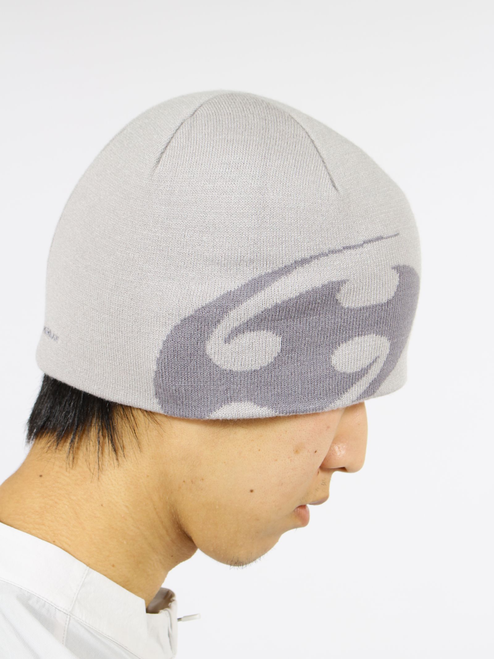 【26SS】 LOGO BEANIE / ロゴビーニー / ライトグレー