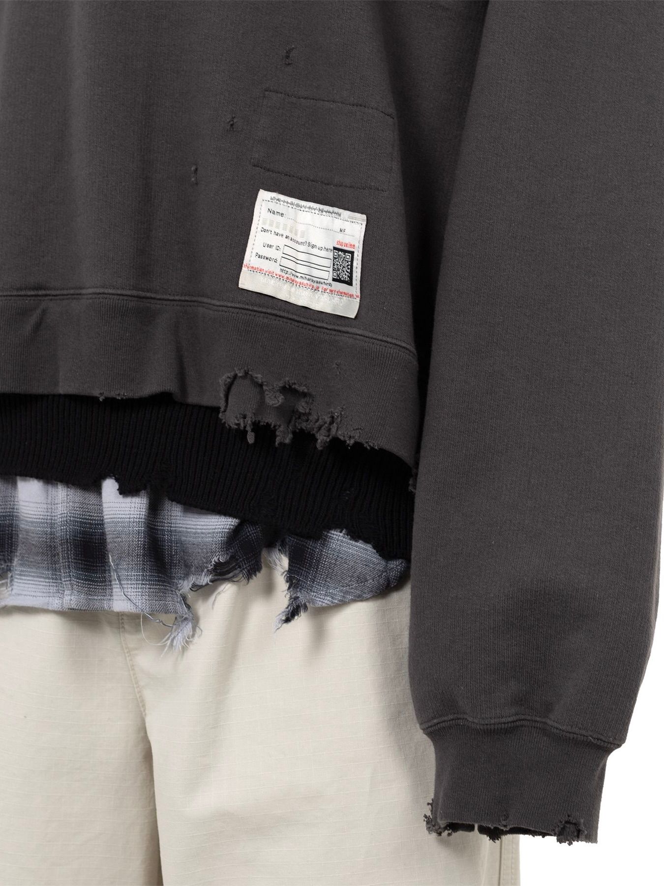 【25AW】トリプル レイヤード プルオーバー / TRIPLE LAYERD PULLOVER / ブラック