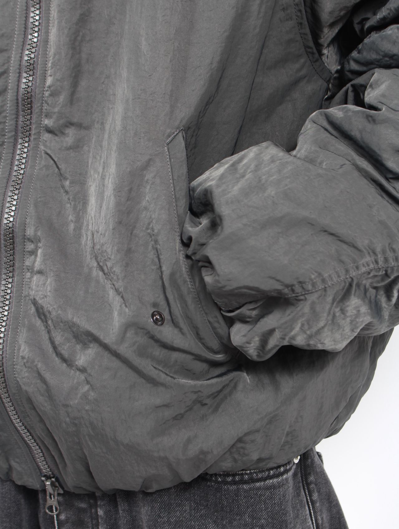【25AW】エクスプローラー ジャケット ブルゾン / EXPLORER JACKET / DARK GREY VINTAGE NYLON(ダーク グレー)
