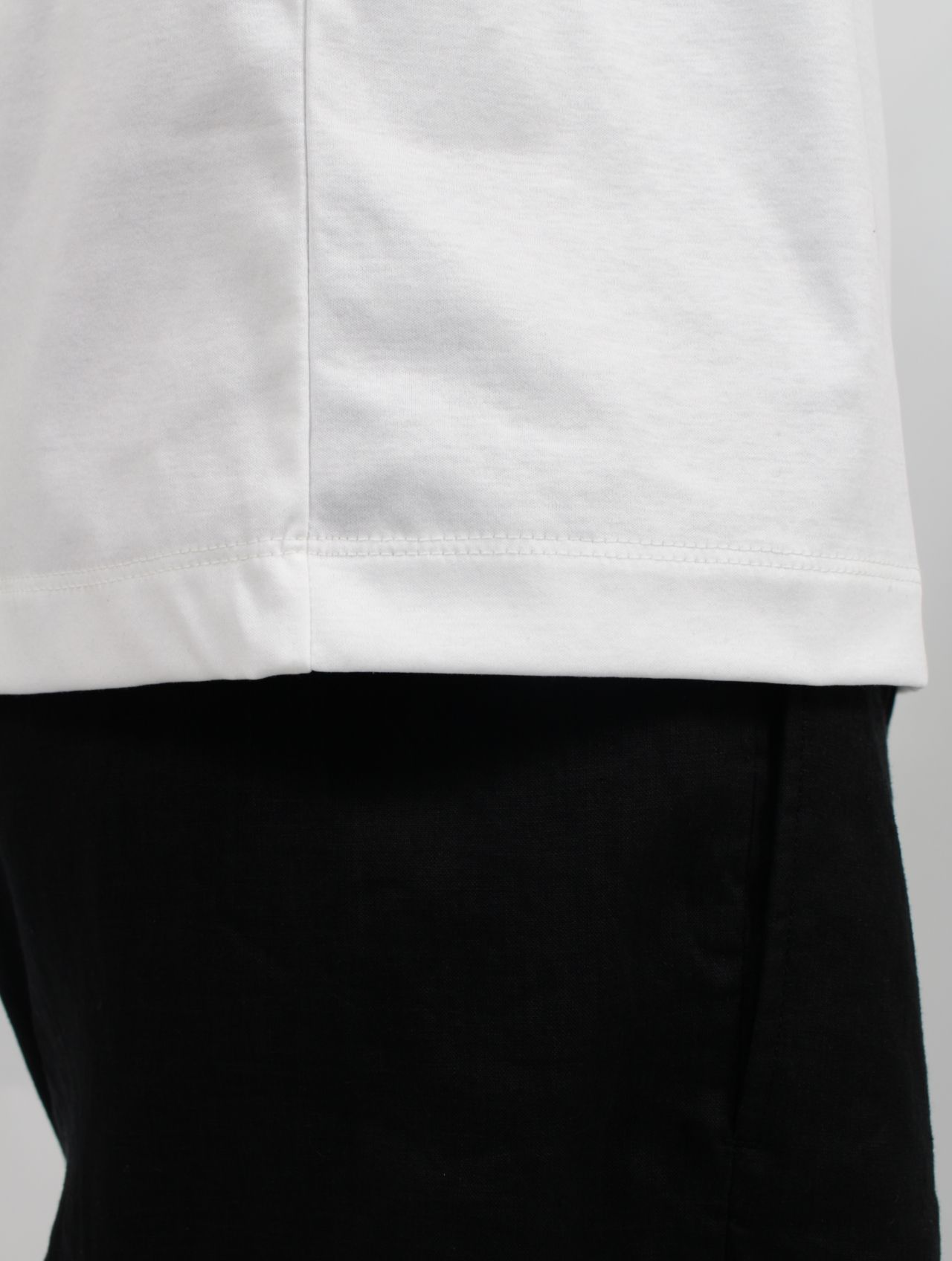 【25SS】パターン B パッチワーク ティー A 半袖 カットソー / PATTERN B-PATCHWORK TEE A / ホワイト×ブラック