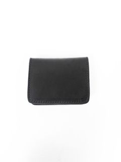 【C8】定番 カンガルー レザー ジップ ミニ ウォレット 財布 / ZIPPED WALLET / ブラック