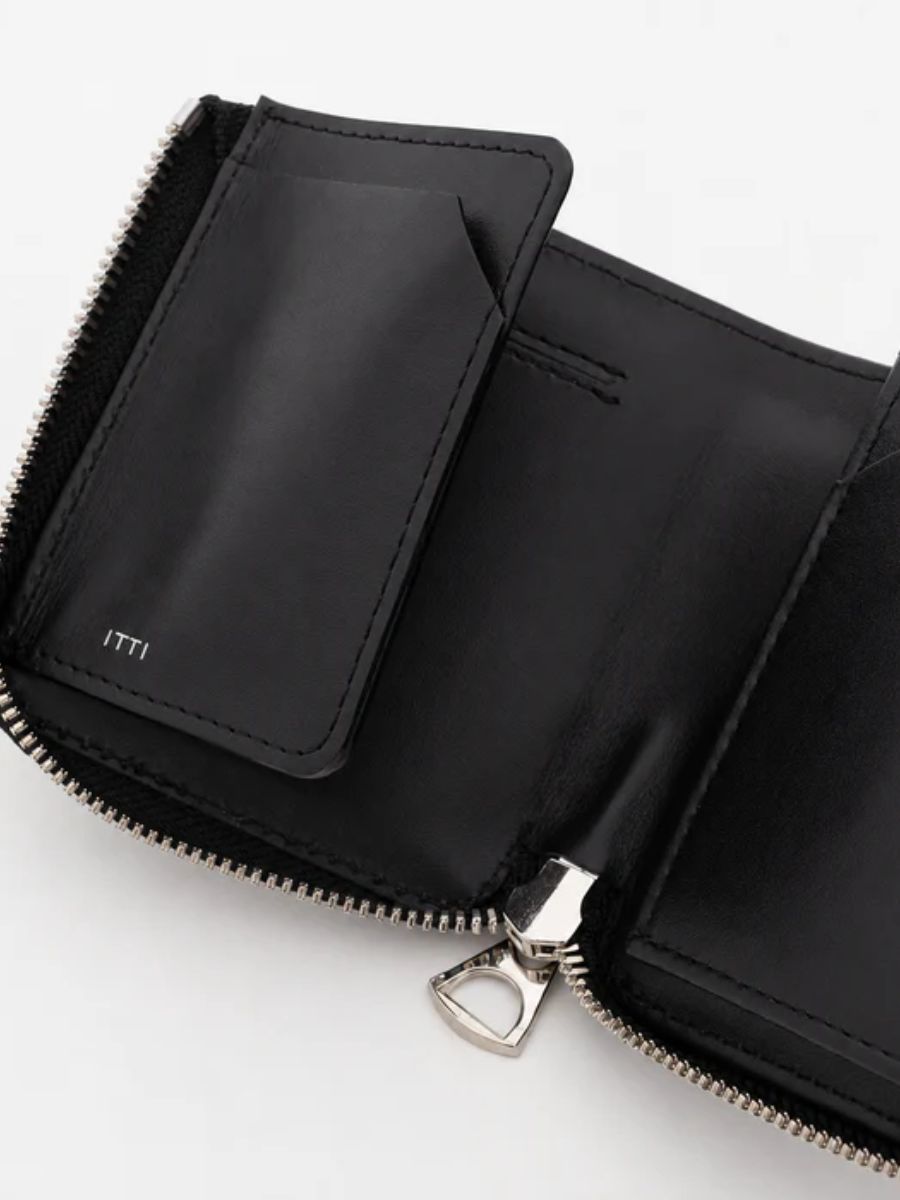 大人気 予約商品 11月 クリスティー ベリー コンパクト ウォレット 財布 / CRISTY VERY COMPACT WLT.5 DIPLO FJORD / ブラック