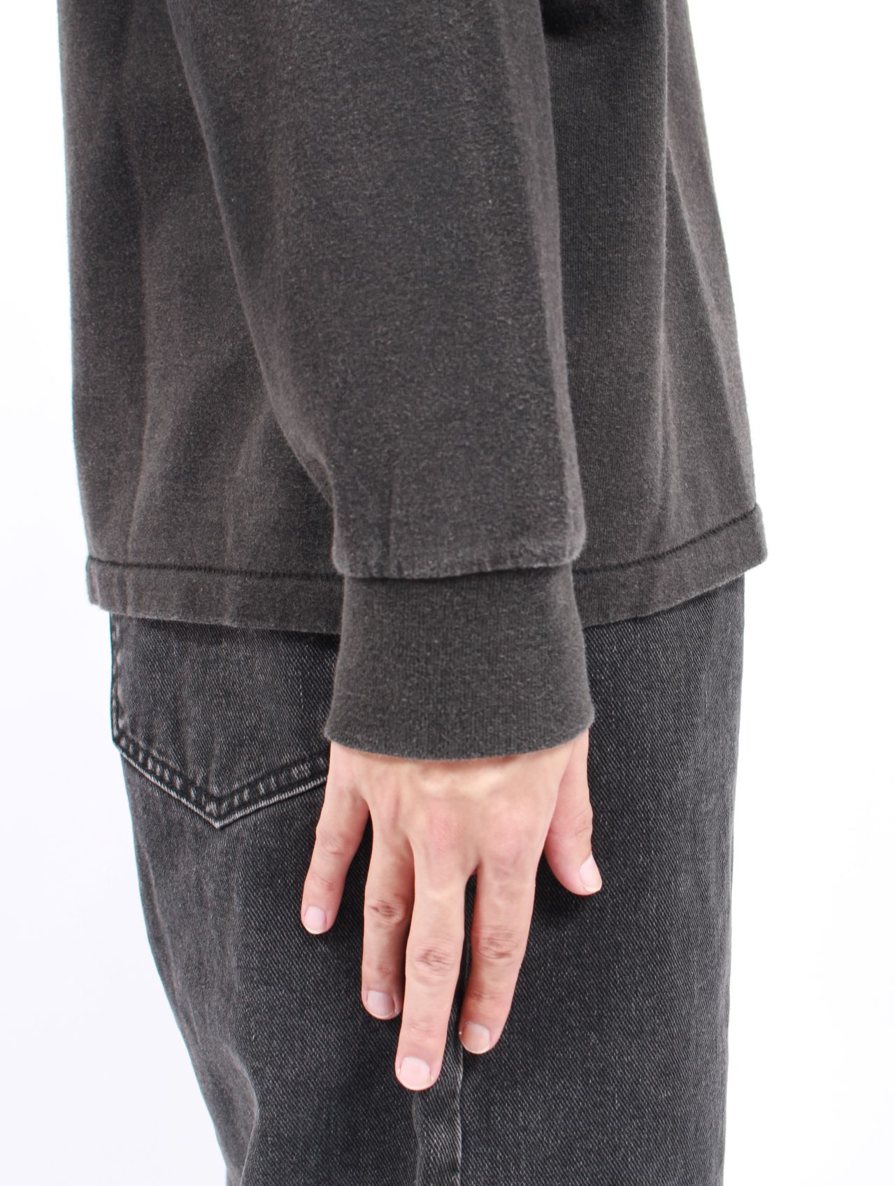 【25AW】スピーカー グラフィック ロングスリーブ 長袖 カットソー / SPEAKER LONGSLEEVE / ブラック