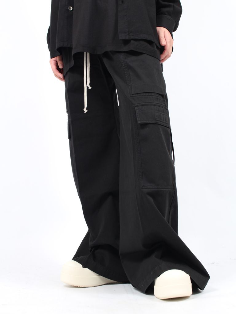 RICK OWENS DRKSHDW - 【24AW】ダブル カーゴ ジャンボ ベラパンツ 