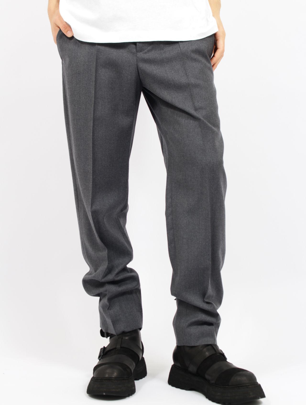 アンノ パンツ スラックス / ANNO PANTS / グレー