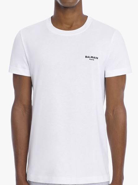 スモールロゴ Tシャツ / FLOCKY SMALL LOGO T-SHIRT / ホワイト - XS - ホワイト
