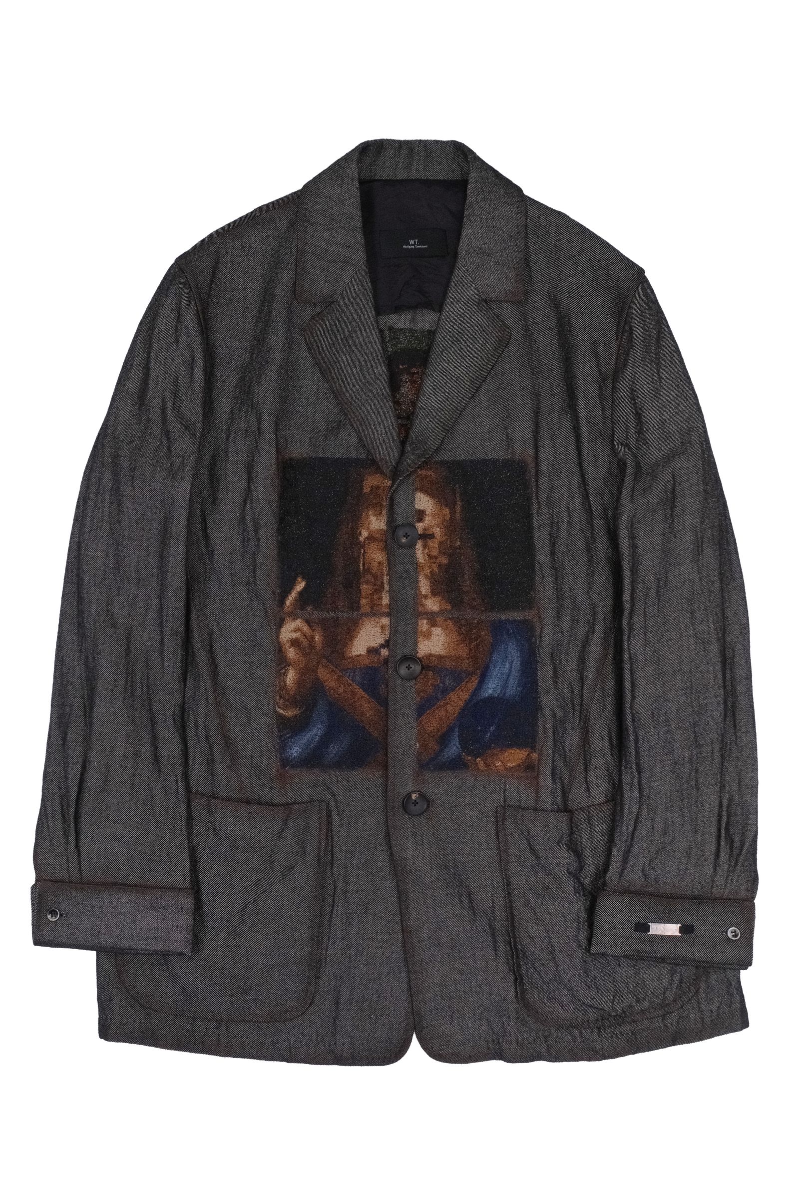 【27SS】 エンブロイダリー ライト ジャケット / EMBROIDERY LIGHT JACKET / DECAY BLACK ( ブラック )