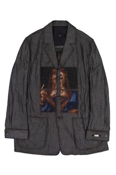 【27SS】 エンブロイダリー ライト ジャケット / EMBROIDERY LIGHT JACKET / DECAY BLACK ( ブラック )