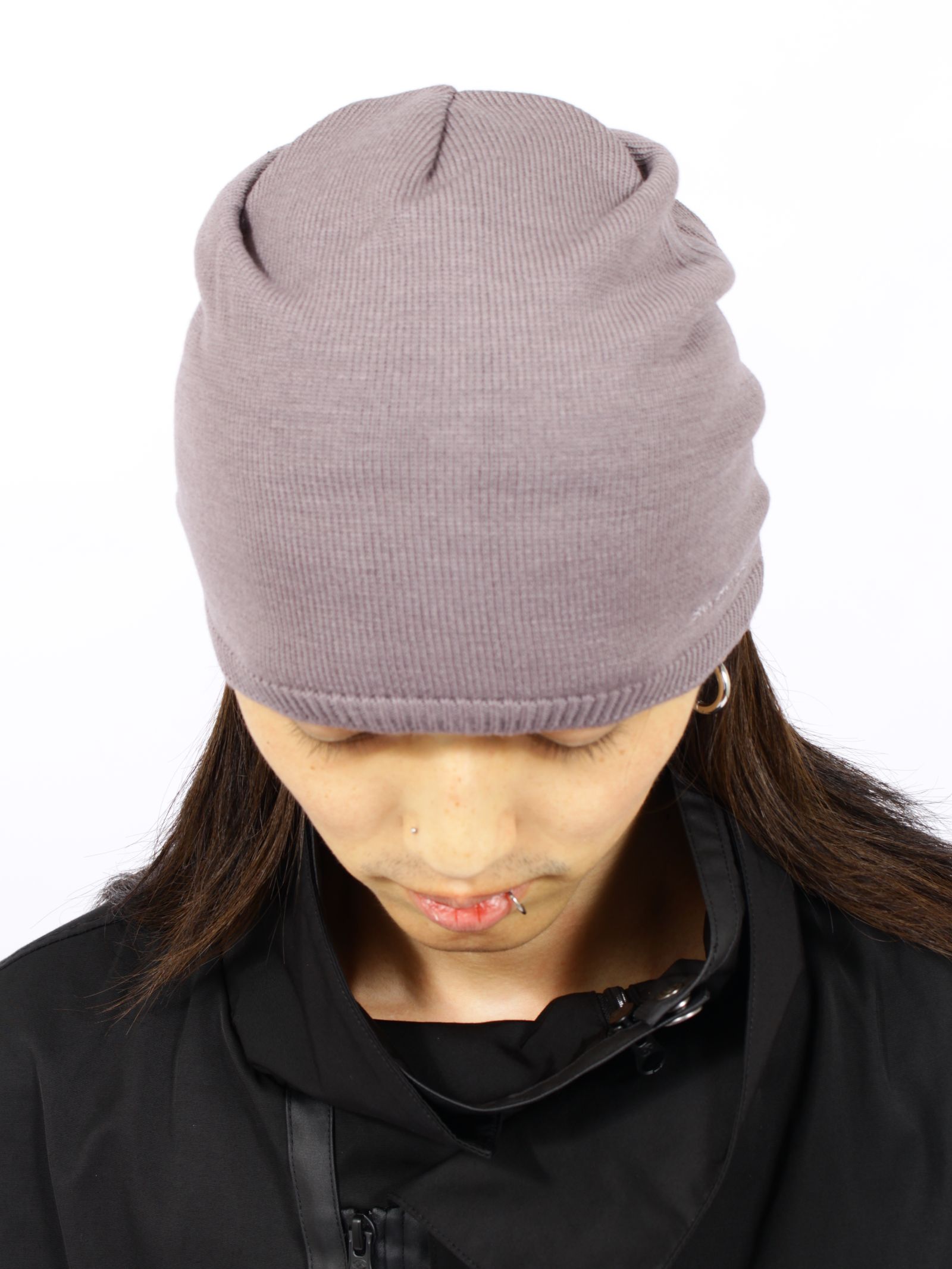 【26AW】ライトウール ビーニー ニット帽 / LIGHT WOOL BEANIE / バーガンディ
