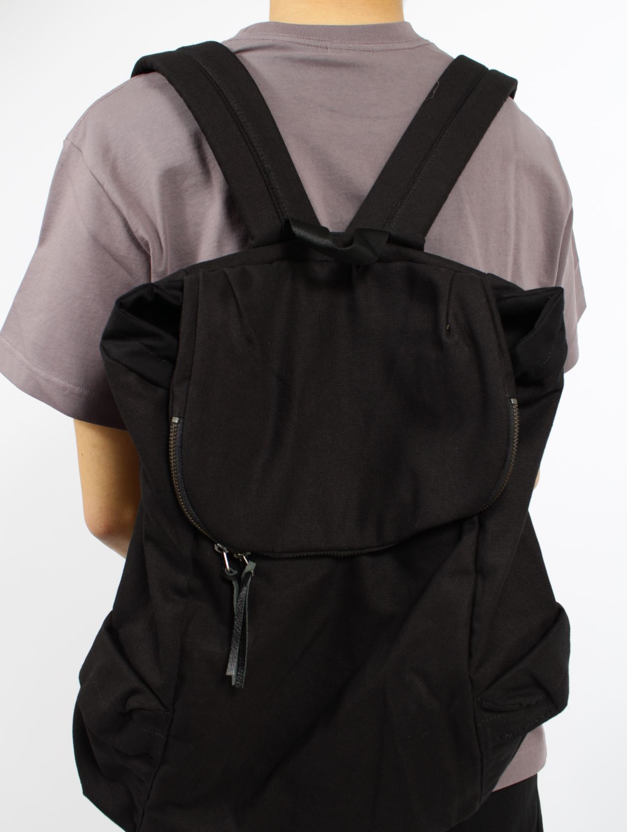 【25SS】フラップ バックパック / FLAP BACKPACK / ブラック