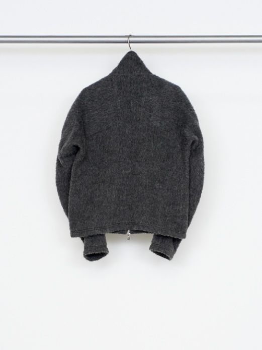 【26AW】フル ジップ アップ トラッカー ジャケット / FULL ZIP UP TRACK JACKET / チャコール