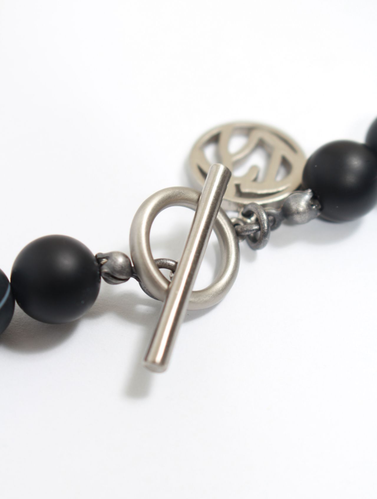 【25AW】定番 数珠 ジュズ ネックレス オニキス / JUZU NECKLACE / ブラック