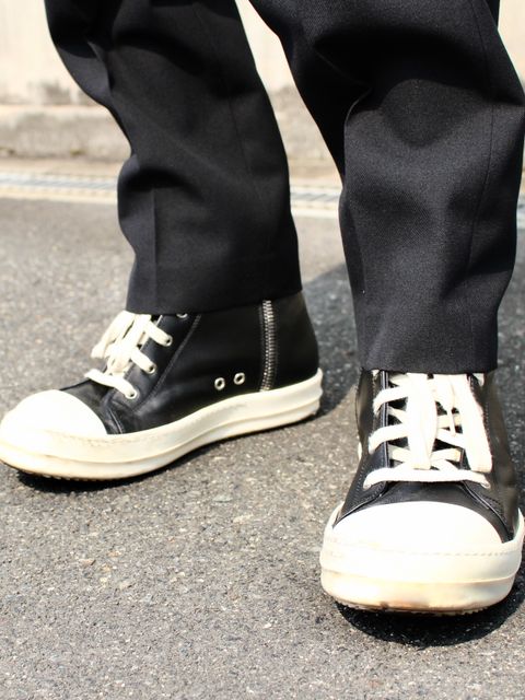 上質なアイテムはシンプルに着る!【Rick Owens コーディネート】