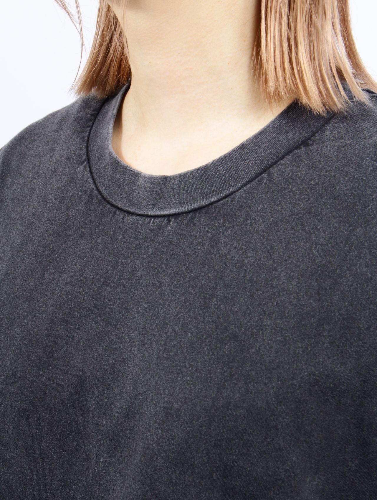 【25SS】ラージ フィット ヴィンテージ ハーフスリーブ 半袖 Tシャツ / LARGE FIT VINTAGE HALF SLEEVE T-SHIRT / ブラック