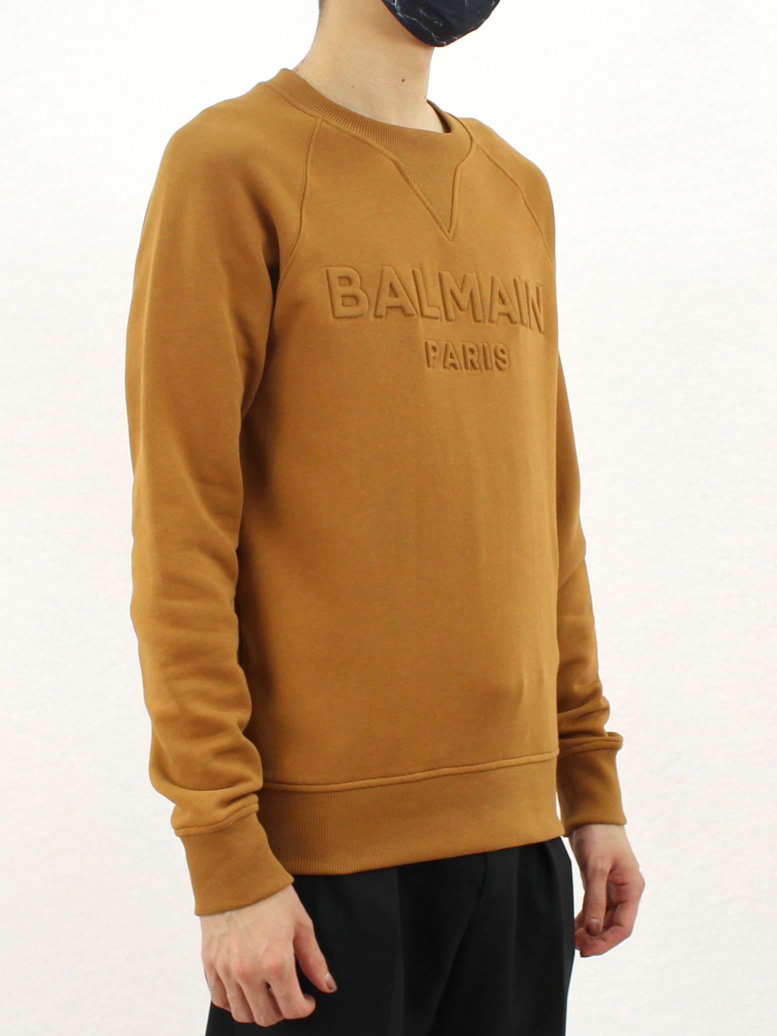 正規品取扱通販 BALMAIN エンボスロゴ スウェットシャツ | tonky.jp