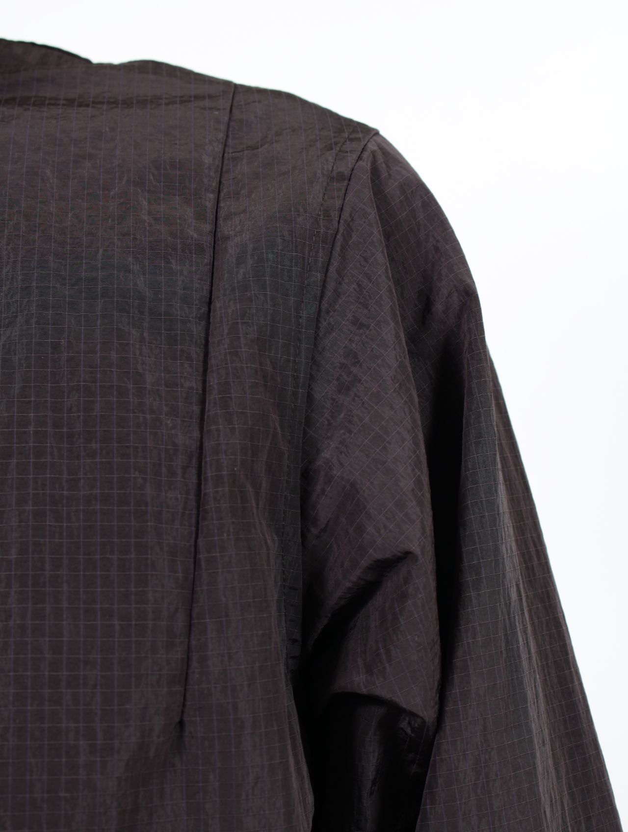 【25SS】モノフィル リップストップ カバー ハンド シャツ / MONOFIL RIPSTOP COVER HAND SHIRT / ブラック