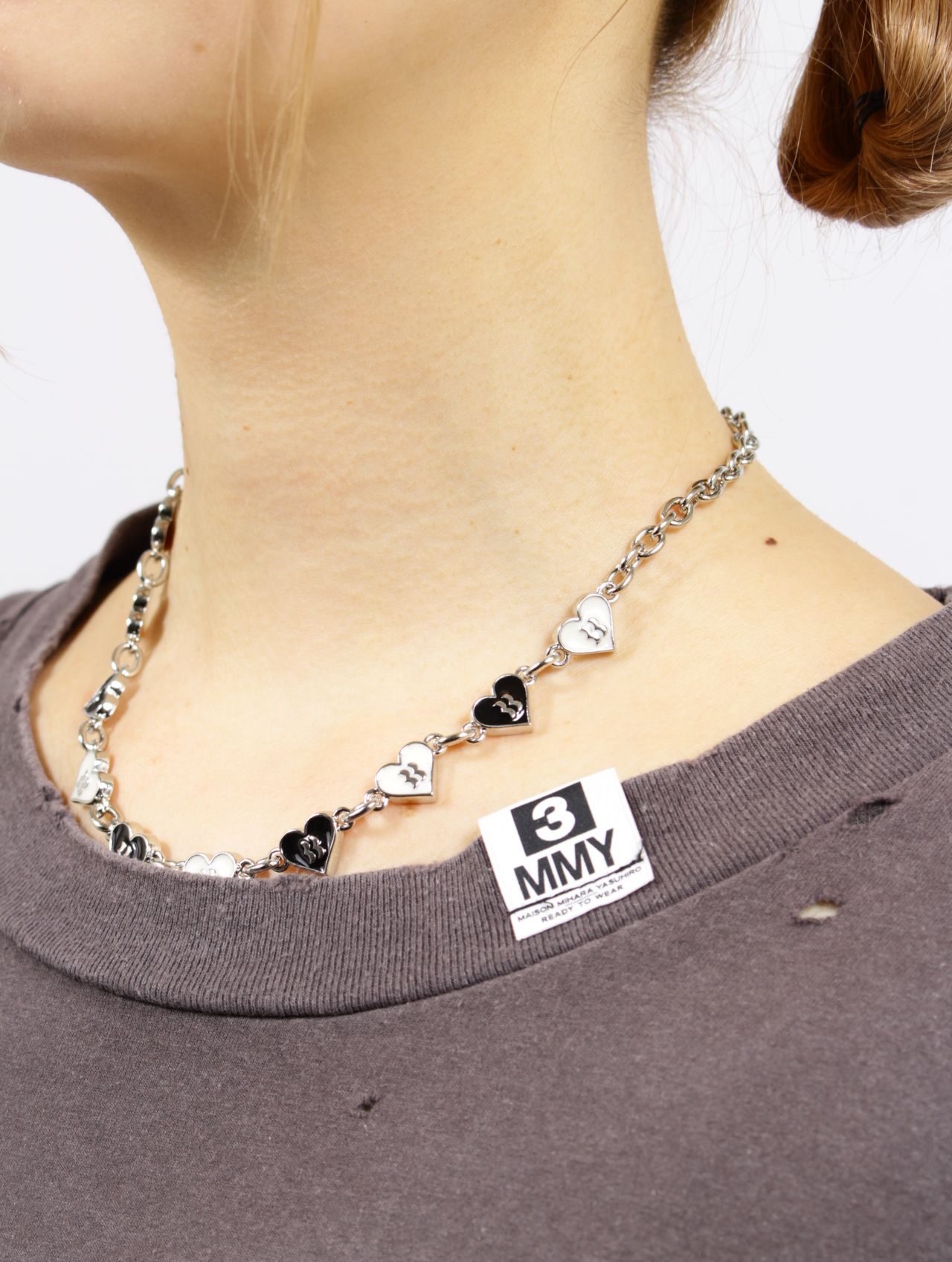 【25AW】マルチプル ロゴ ネックレス / MULTIPLE LOGO NECKLACE / シルバー