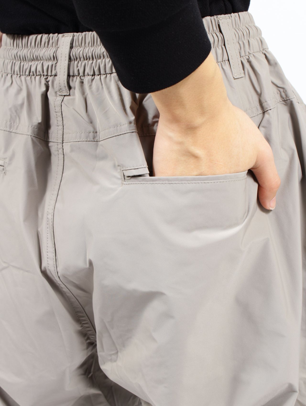 【25SS】ウェーブ ナイロン パンツ / WAVE PANTS / グリーングレー