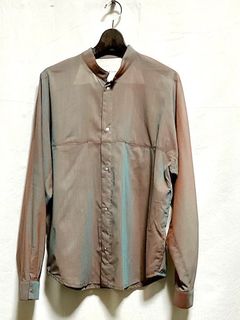 【26SS】シャンブレー マッキーノ シャツ / CHAMBRAY MACKINAW SHIRTS / オレンジグレー