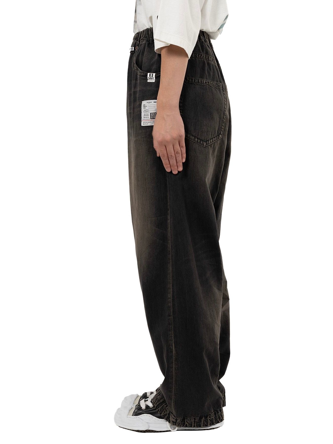 【25AW】ライト ワイド ジーンズ / LIGHT WIDE JEANS / ブラック