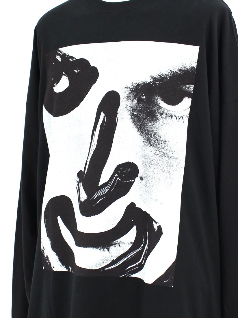 フロントプリント ロングスリーブTシャツ ロンT / JKR LS T-shirt / ブラック - F - ブラック