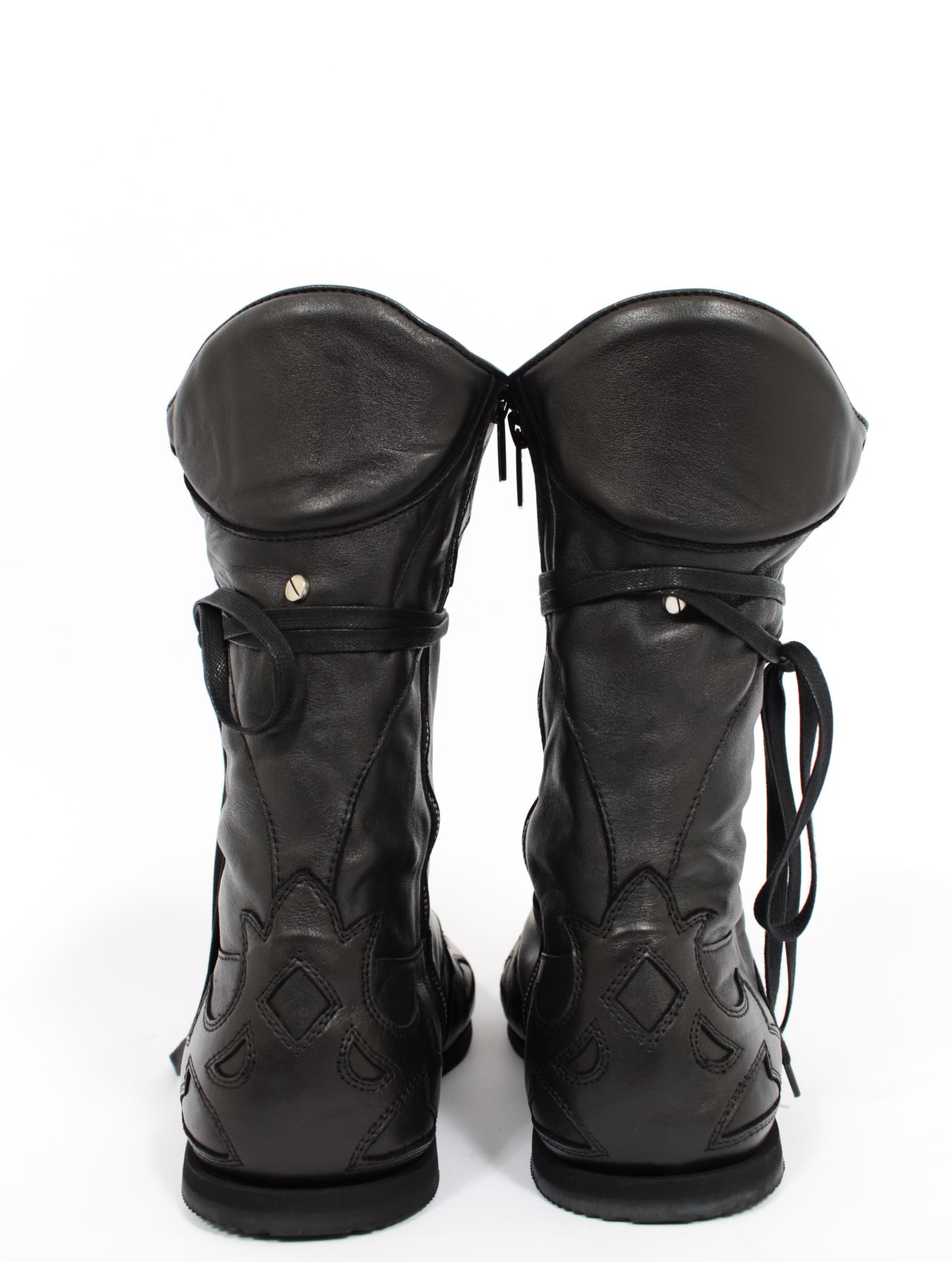 【25AW】パルネ ボクシング ハイカット スニーカー / PALNE BOXING HIGH CUT SNEAKER / ブラック