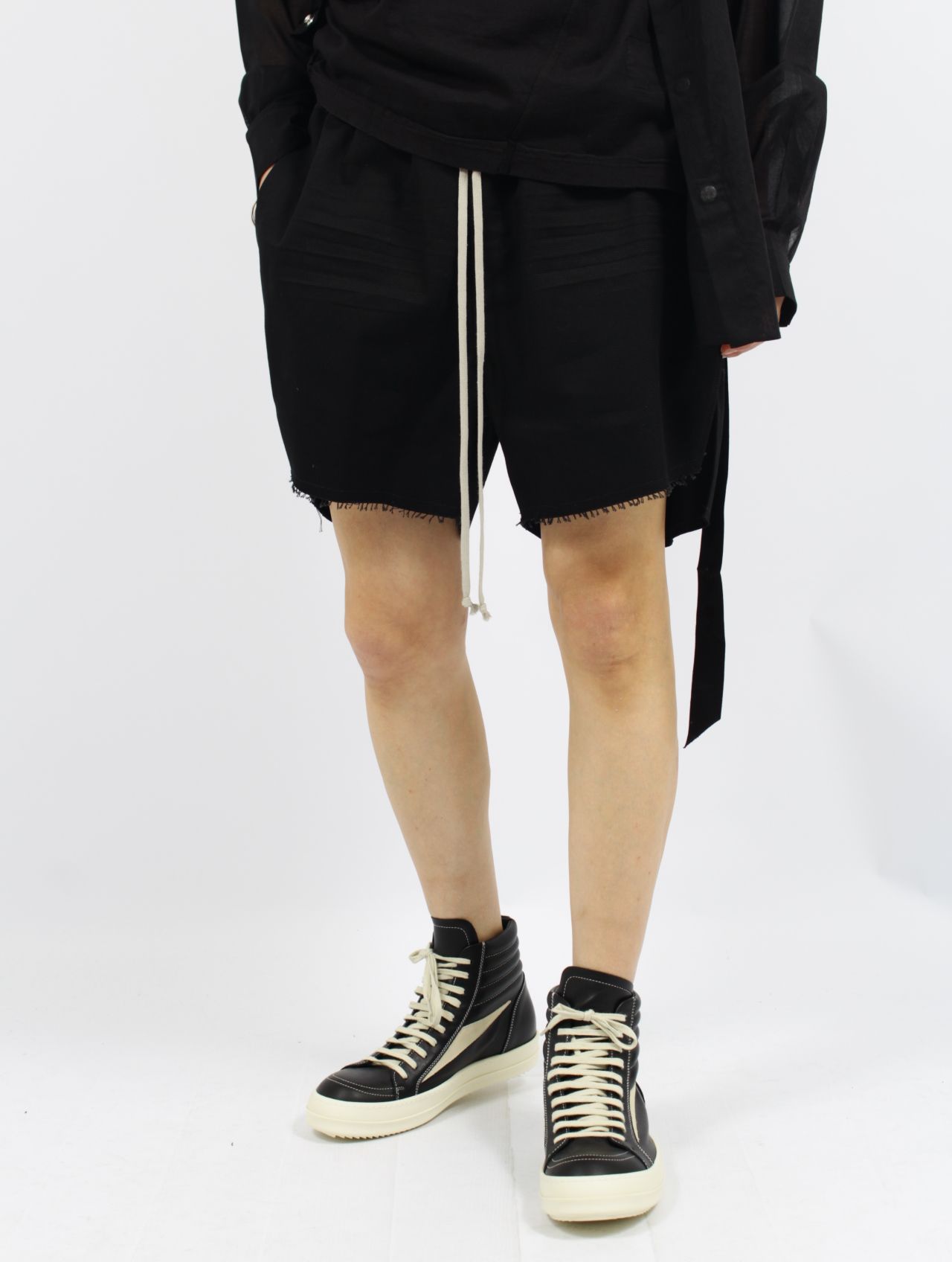 RICKOWENS♡ ベルベットボクサー RICK OWENS - 【25SS】ボクサーズ / BOXERS / ブラック | STORY