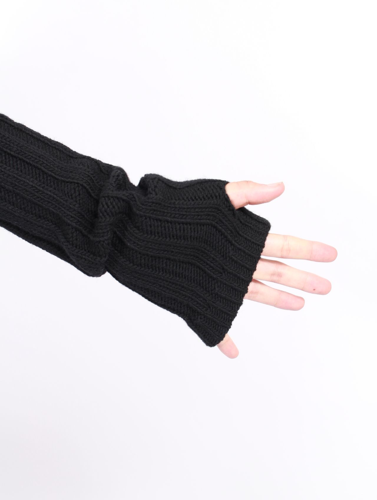 【25AW】 アームウォーマー / ARM WARMER / BLACK(ブラック)
