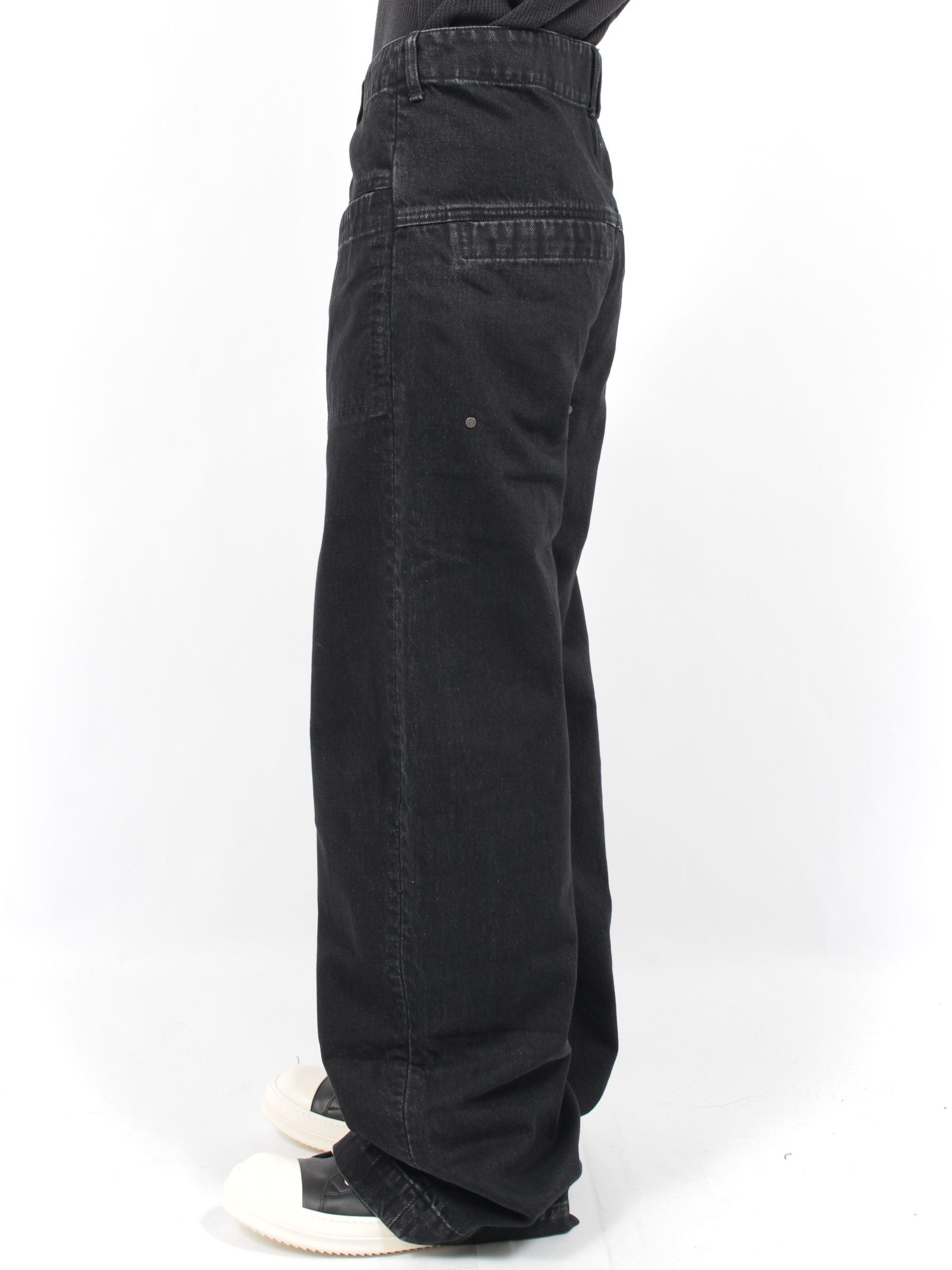 【24AW】アセット デニム パンツ / ASSET DENIM PANT / MAGNETITE(ブラック)