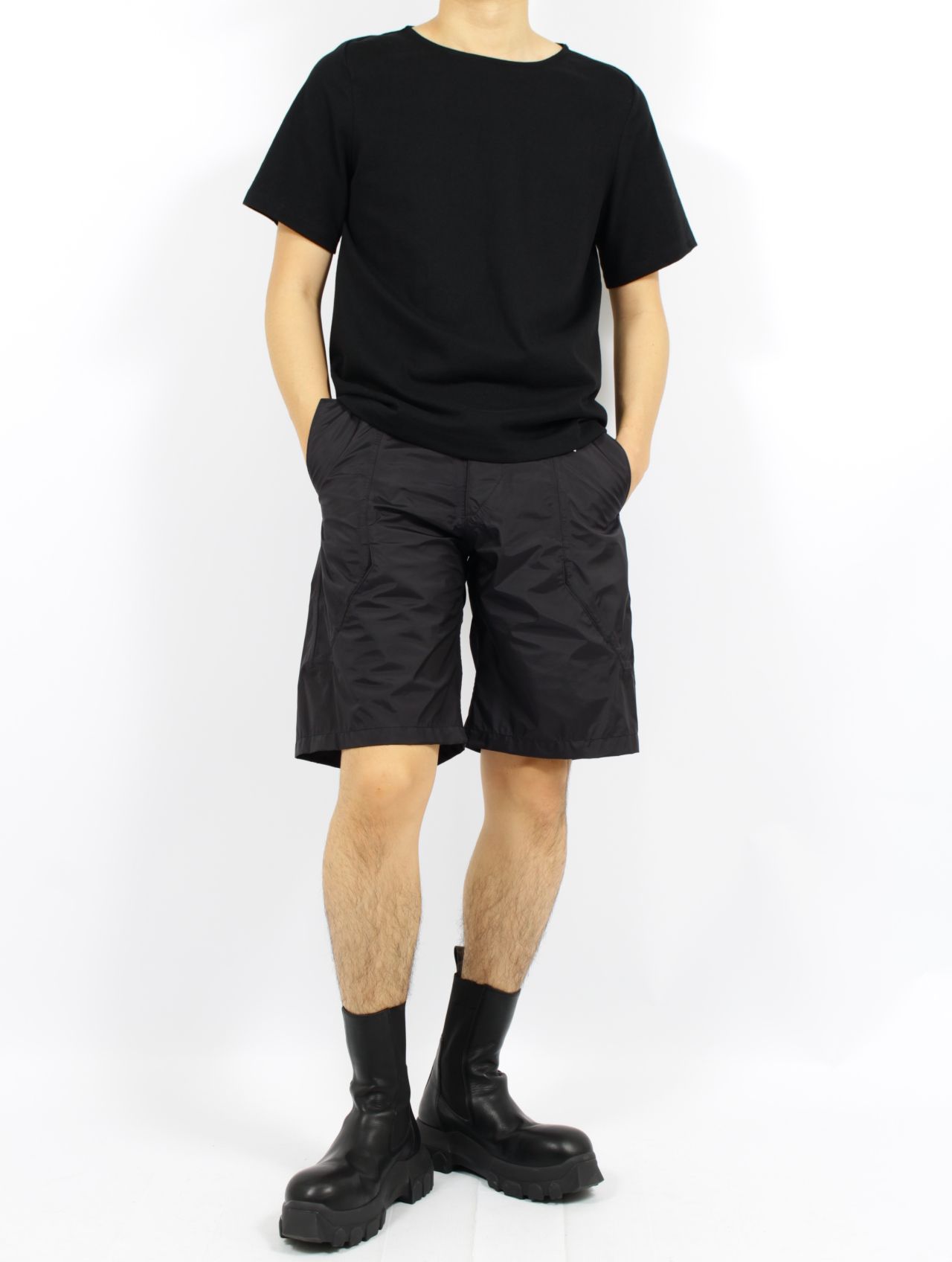 【25SS】6ポケット パネル ショーツ / 6POCKET PANEL SHORTS / ブラック