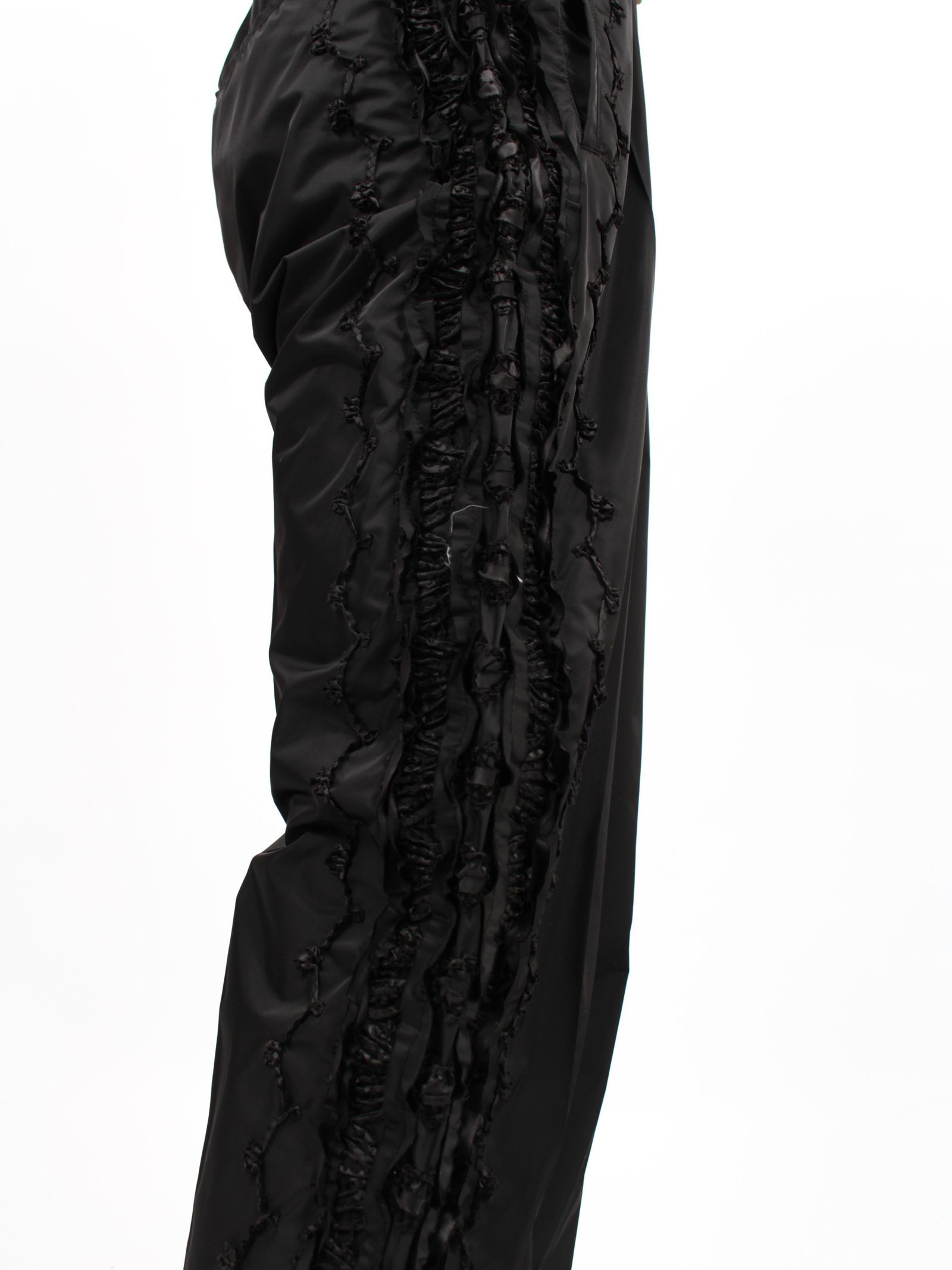 【25SS】シャーリング トラウザーズ / SHIRRING TROUSERS / ブラック