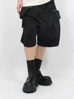 【24AW】ハイ カウント タフタ ショートパンツ / NYLON  HIGH COUNT TAFFETA  / ブラック
