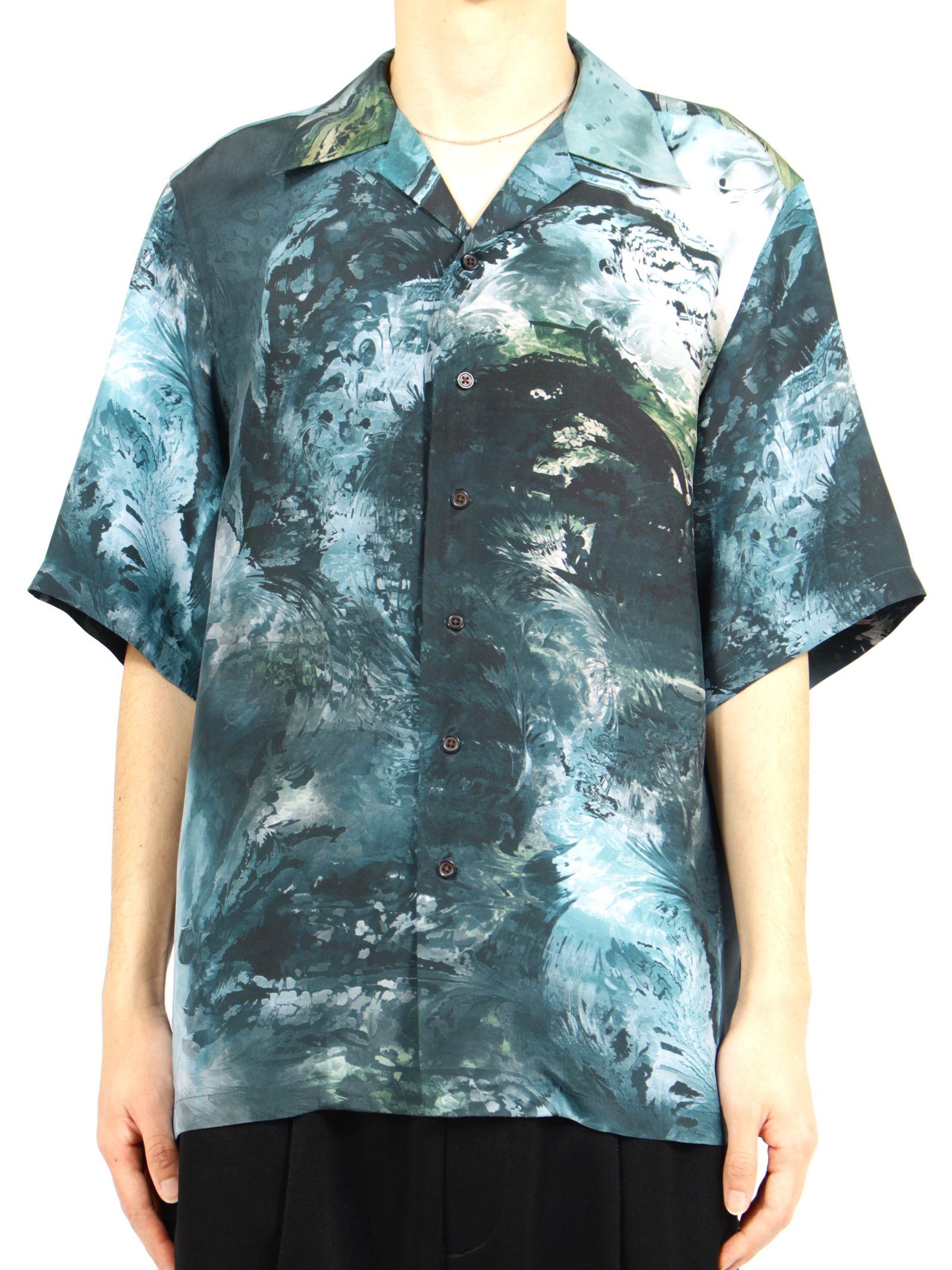 TAAKK - 【26SS】シルク シャツ / SILK SHIRT / ブルー | STORY