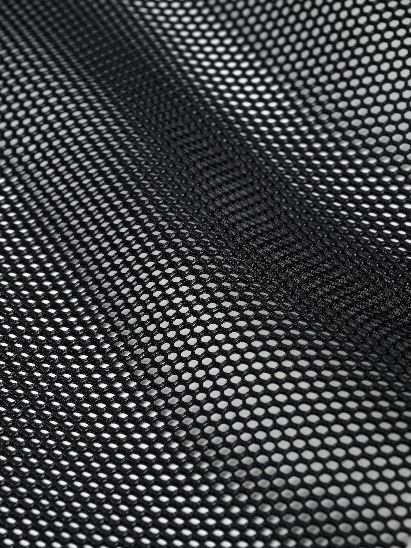 メッシュ ドローストリング バッグ / MESH DRAW STRING BAG (SMALL) / ブラック