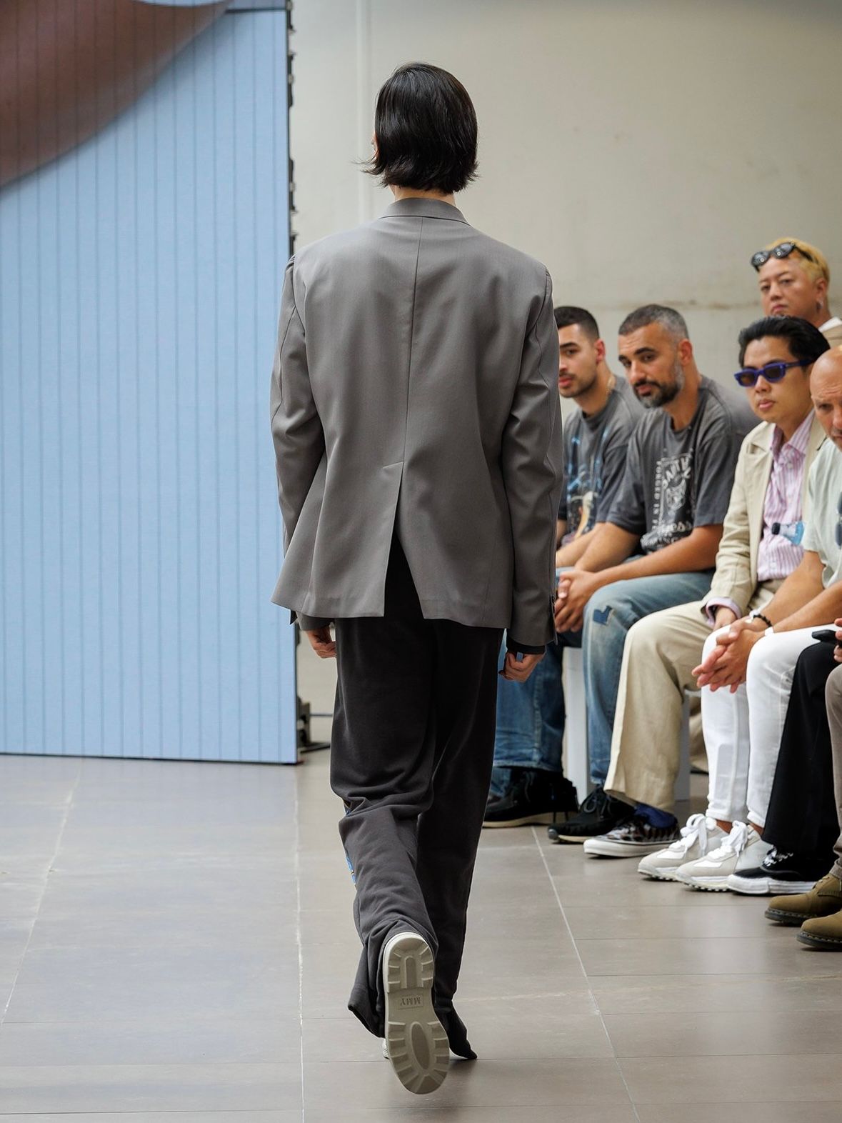 【26SS】カレッジ プリント スウェット パンツ / College Print Sweat Pants / ブラック