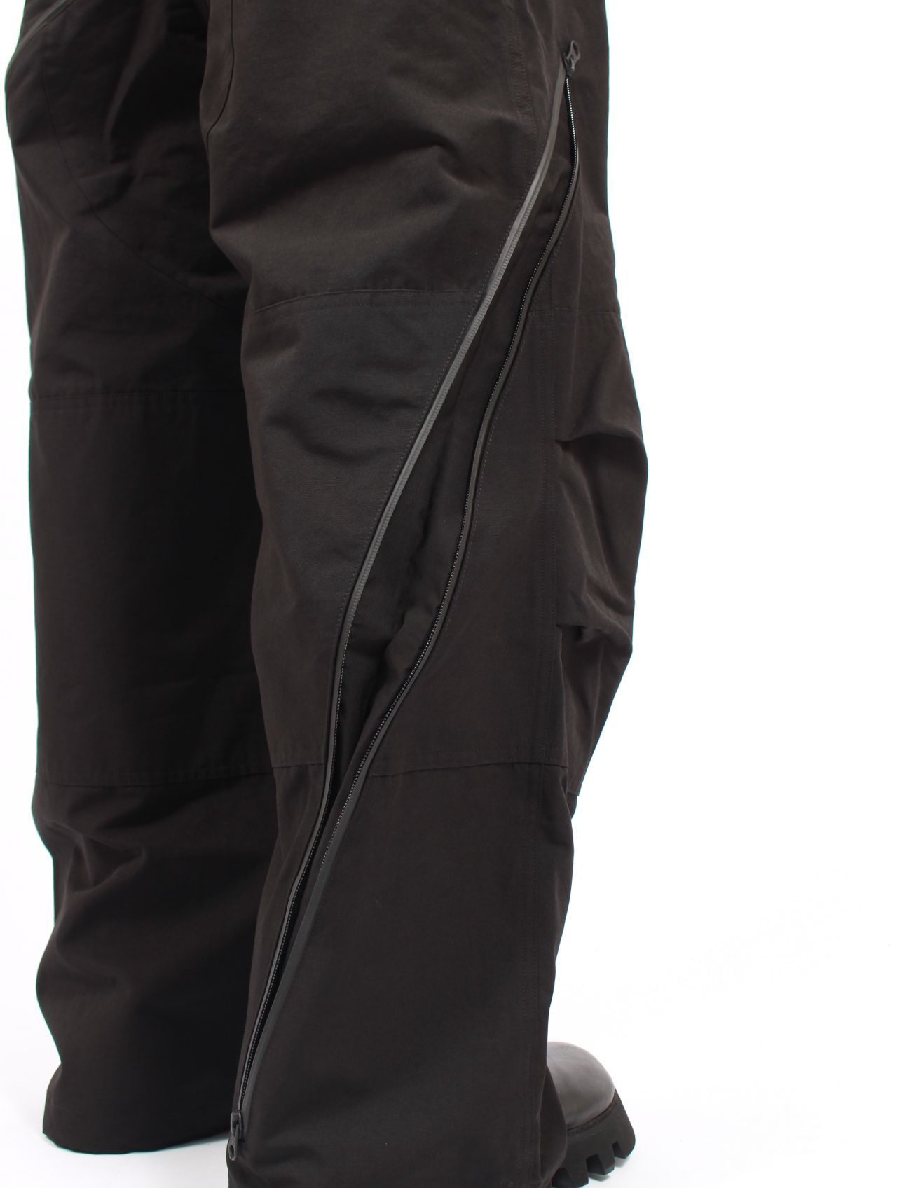 【25AW】アフィン カーブ パンツ / AFFINE CURVE PANTS / ブラック