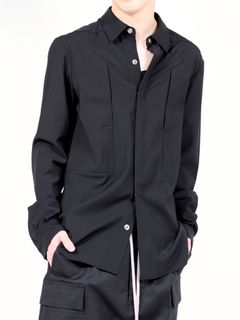 RICK OWENS - 【24SS】フォグポケット アウターシャツ / FOGPOCKET 