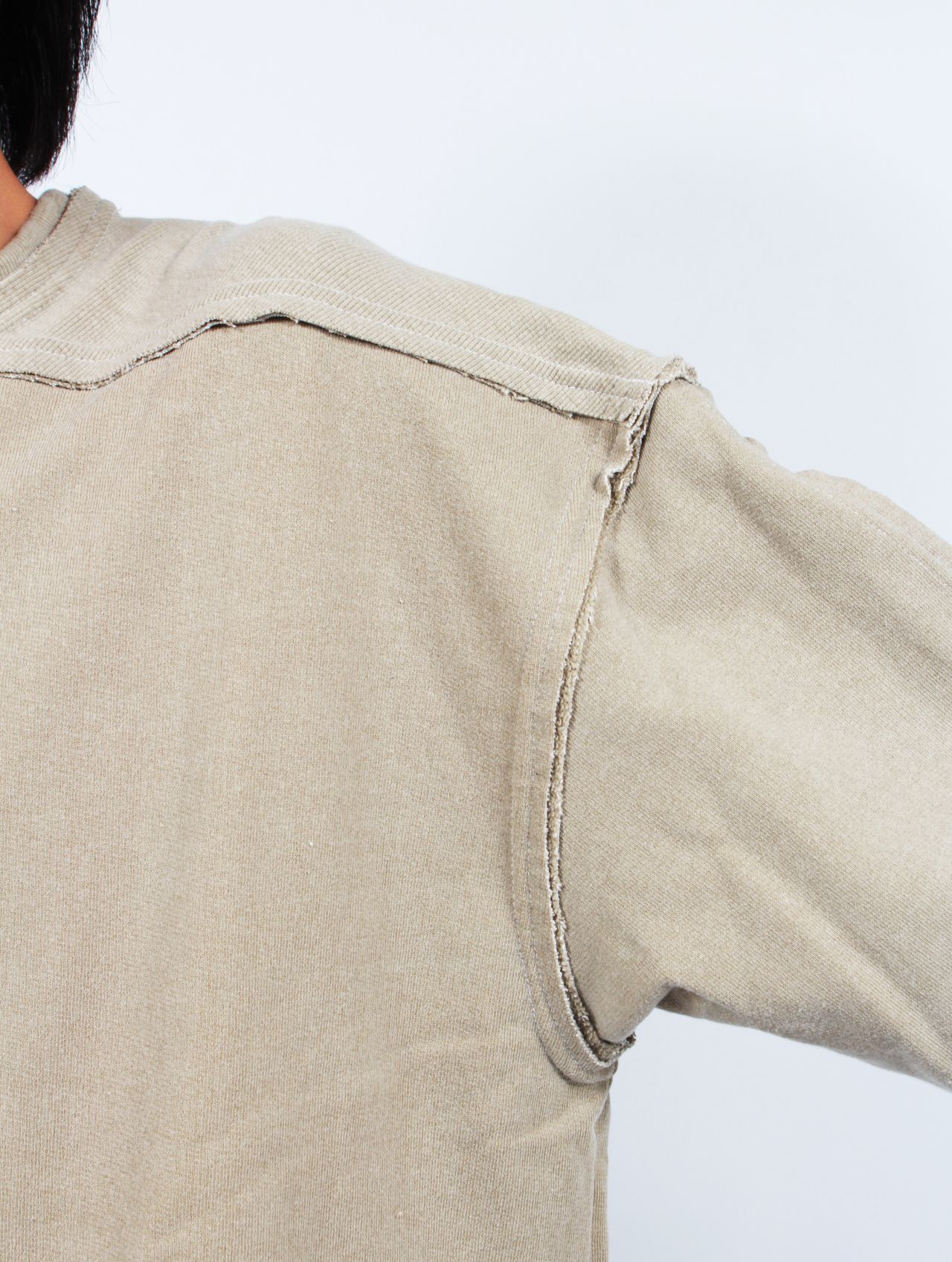 【25AW】ピグメント ロングスリーブ スウェット プルオーバー / PGMNT LSC / ベージュ