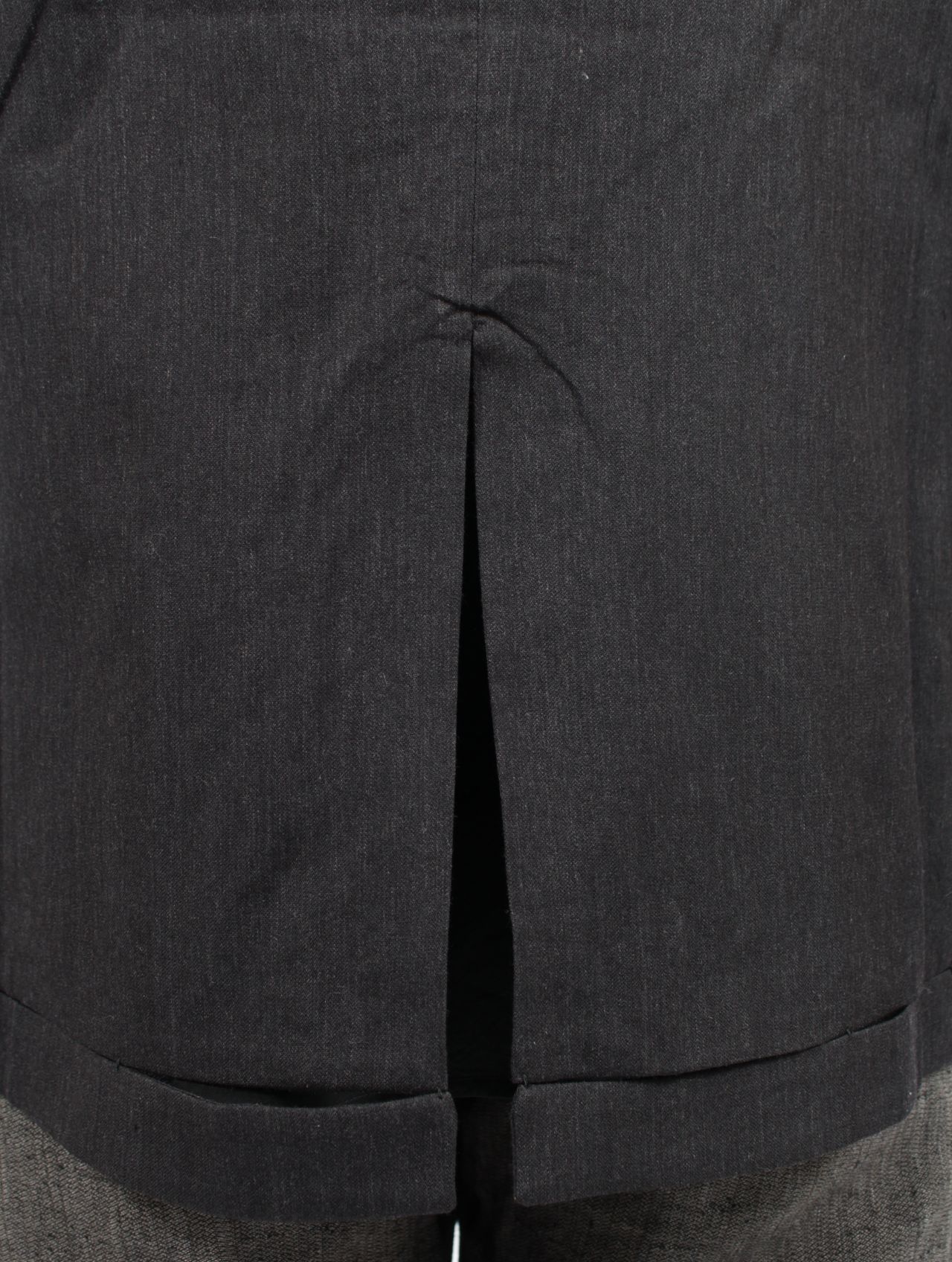 【25SS】モデュラー ハンドステッチ ヘム ジャケット / MODULAR HAND STITCHED HEM JACKET / ダークグレイ