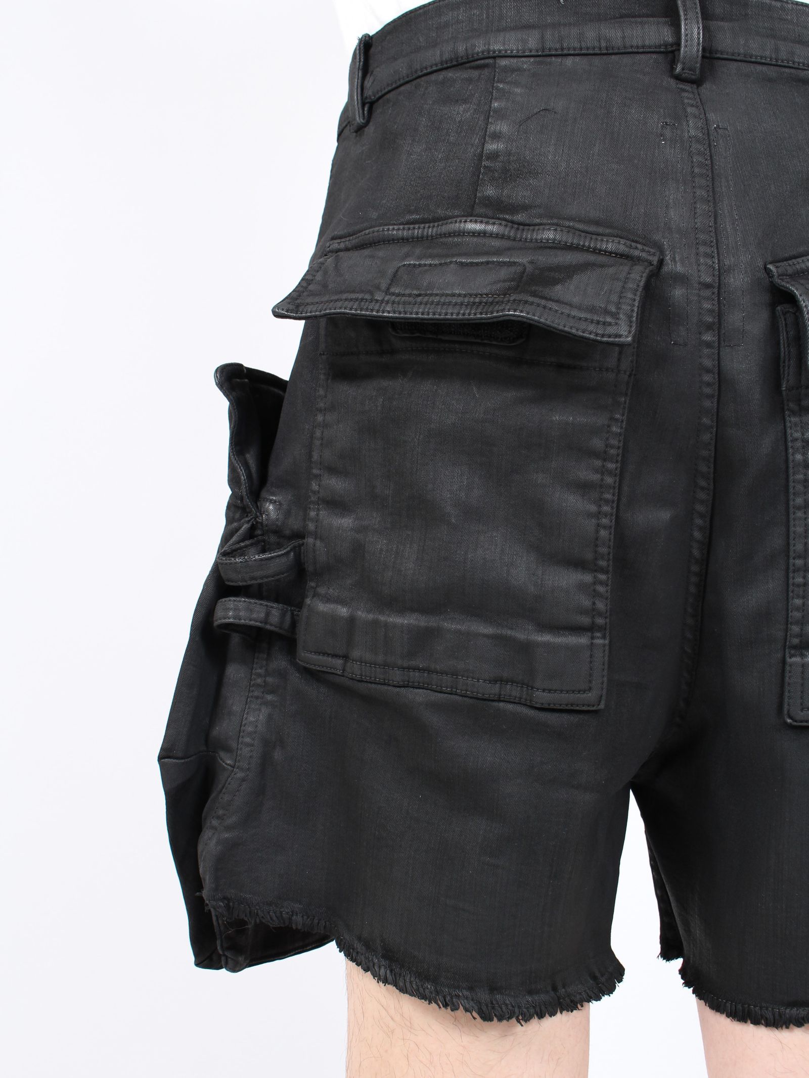 RICK OWENS - 【24SS】ステファン カーゴ ショーツ / STEFAN CARGO SHORTS / ブラック | STORY