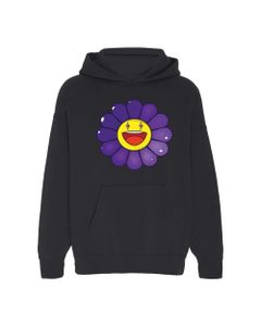 ビッグフラワープリントフーディー / Morado Large Flower Hoodie / ブラック