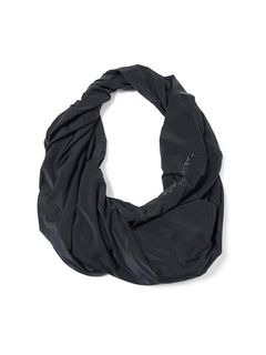 【25AW】ドレープド ショルダー バッグ / DRAPED BAG / ブラック