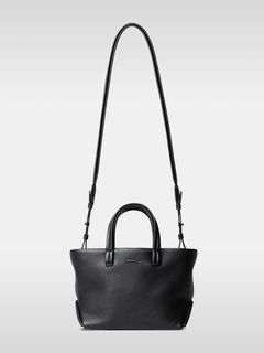 エッセンシャル デイリー レザー ホーボー ミニ / ESSENTIAL DAILY LEATHER HOBO SMALL / ブラック