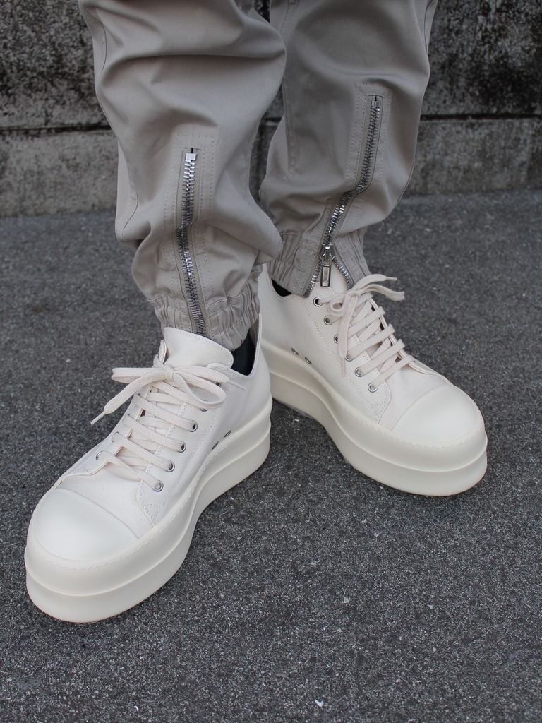 RICK OWENS DRKSHDW - 【24SS】ダブルバンパー ローカット スニーカー 