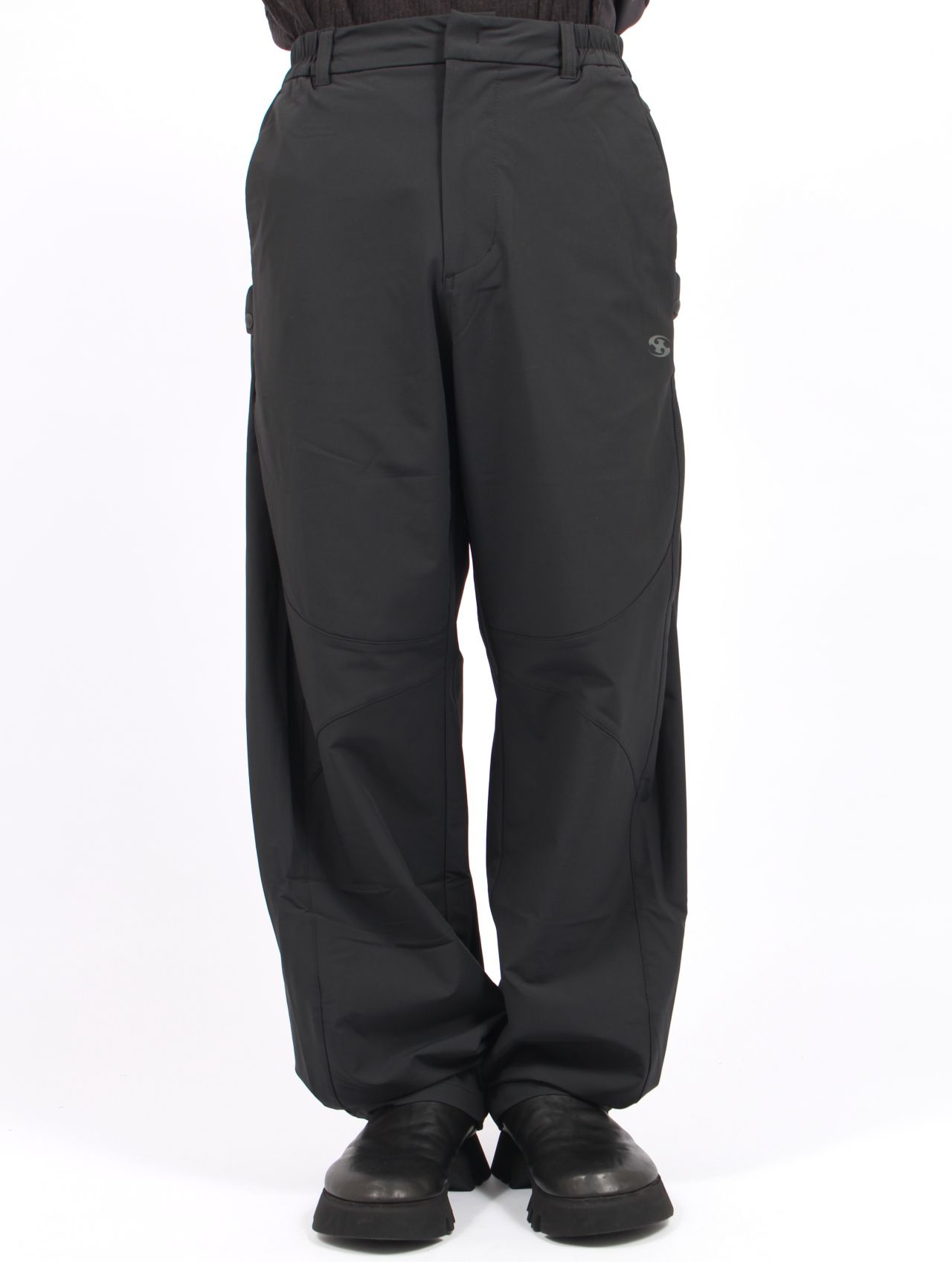 【25AW】サイド スナップ パンツ / SIDE SNAP PANTS / ブラック