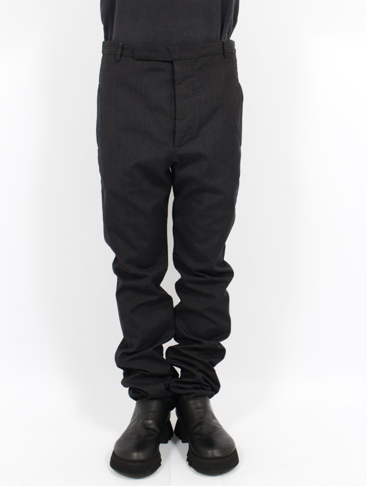 【25SS】フィティッド トラウザー / FITTED TROUSERS / ダークグレイ