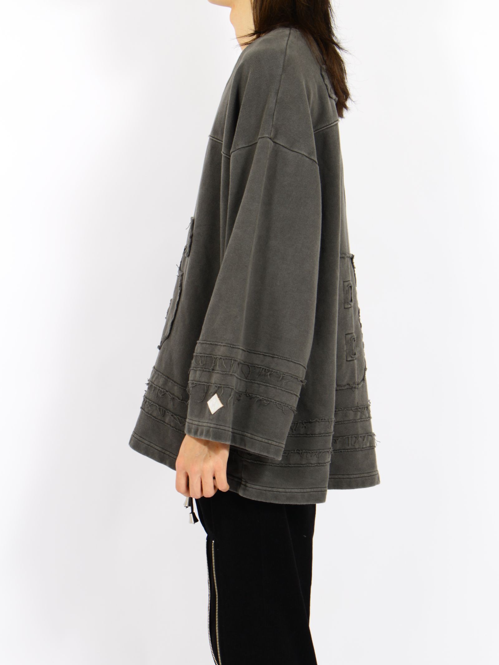 【26AW】 コットン ホッケー ジャージー チーム 長袖 プルオーバー / COTTON HOCKEY JERSEY'TEAM / ブラック